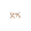 Bague Toi & Moi Papillons Navette En Or Rose | Dubail Best