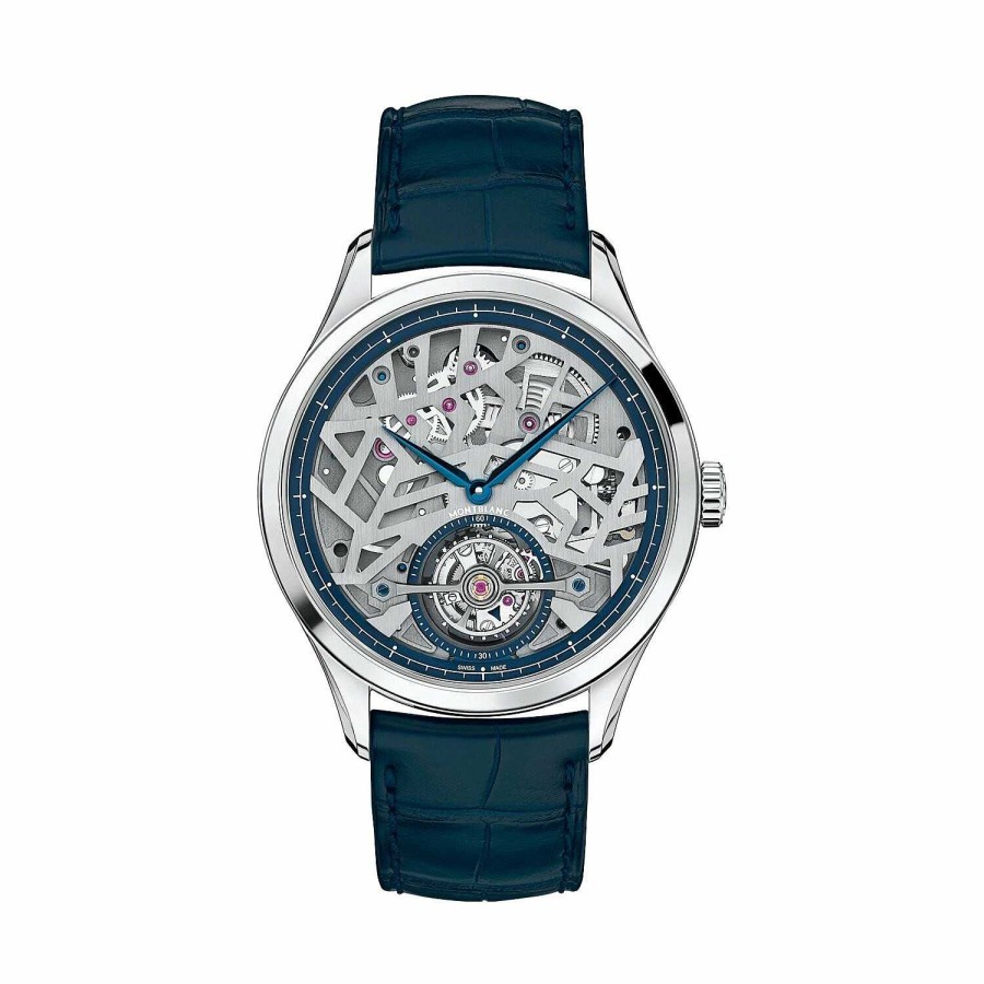 Montre Montblanc Heritage Chronom Trie Exo Tourbillon Slim Openworked | Montblanc Wholesale