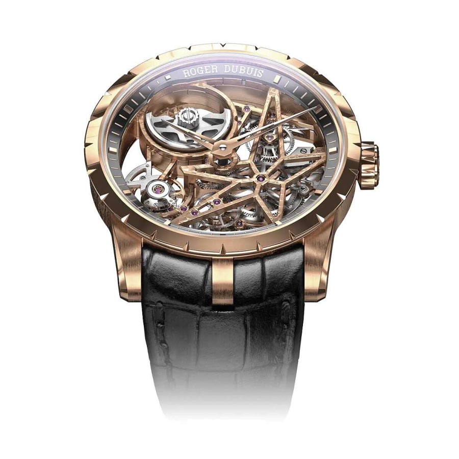 Montre Roger Dubuis Excalibur Pink Gold 42Mm | Roger Dubuis New