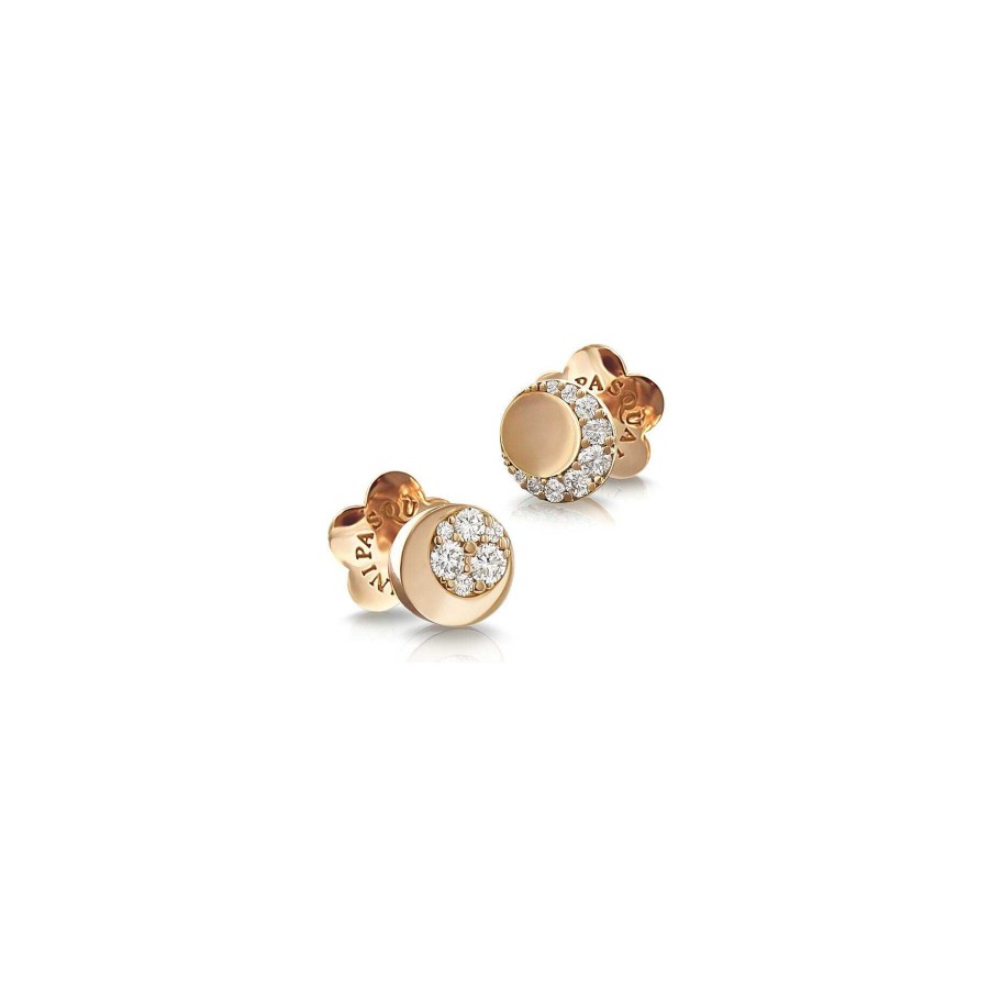 Boucles D'Oreilles Pasquale Bruni Luce En Or Rose Et Diamants | Pasquale Bruni Clearance