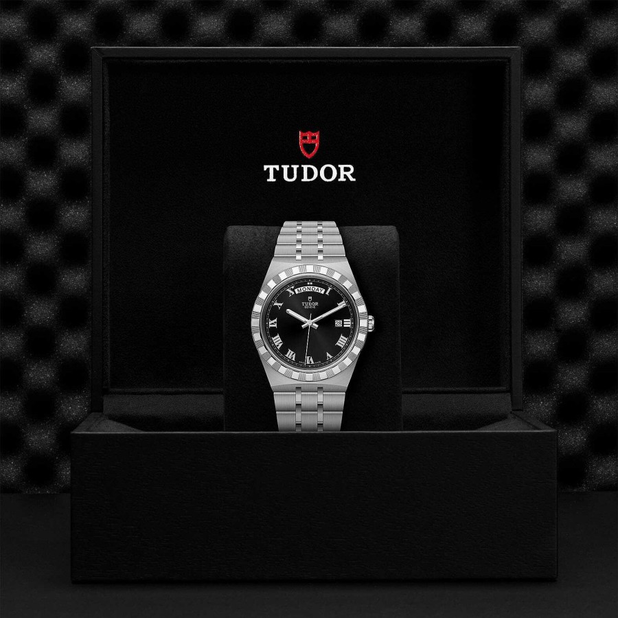 Montre Tudor Royal Bo Tier En Acier 41 Mm, Cadran Noir | TUDOR Wholesale