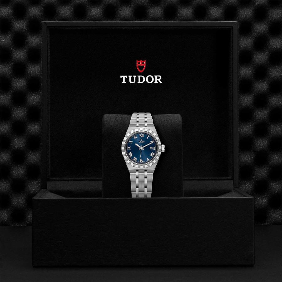 Montre Tudor Royal Bo Tier En Acier 28 Mm, Cadran Bleu | TUDOR Best