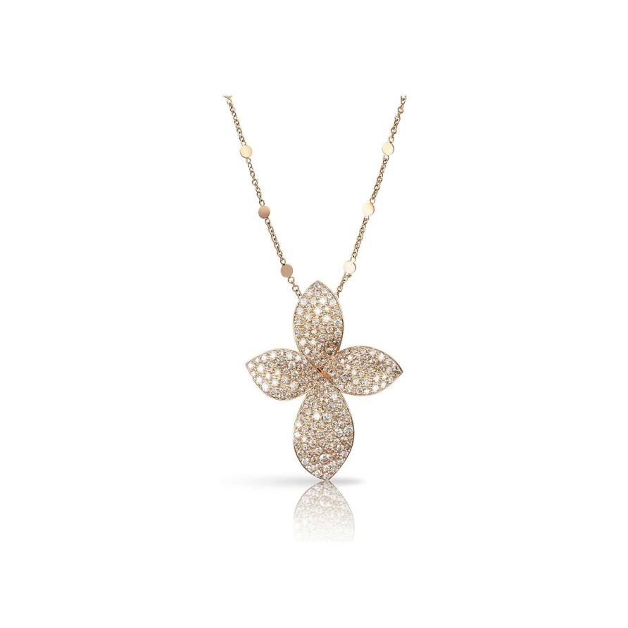 Collier Pasquale Bruni Giardini Segreti En Or Rose, Diamants Et Diamants Bruns | Pasquale Bruni Clearance