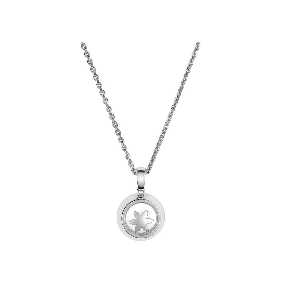 Collier Chopard Happy Diamonds En Or Blanc Et Diamants | Chopard New