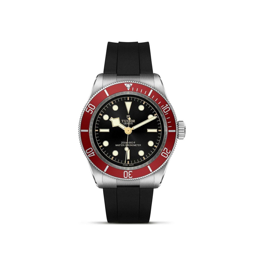 Montre Tudor Black Bay Bo Tier En Acier, 41 Mm, Bracelet En Caoutchouc Noir | TUDOR Clearance