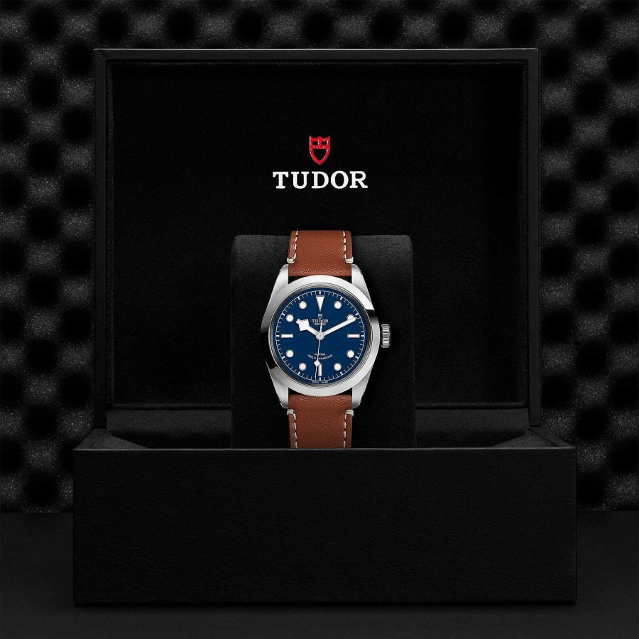 Montre Tudor Black Bay 41 Bo Tier En Acier 41 Mm, Bracelet En Cuir Brun | TUDOR Wholesale