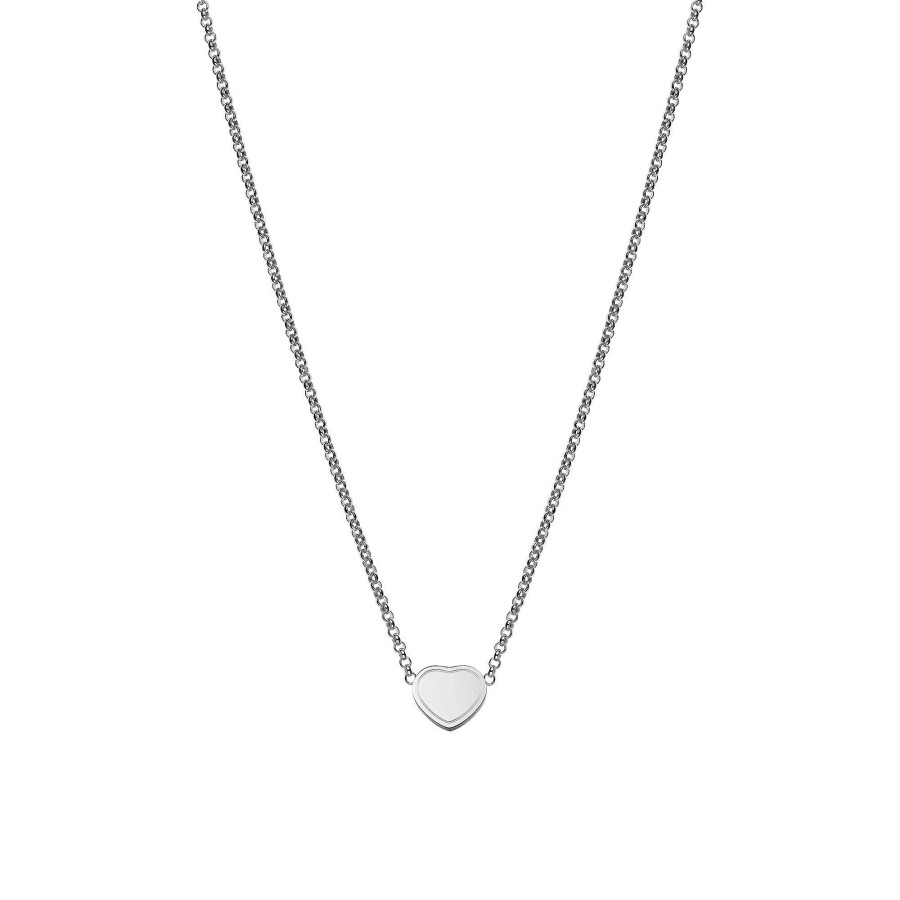 Collier Chopard My Happy Hearts En Or Blanc Et Diamants | Chopard Best