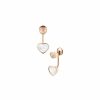 Boucles D'Oreilles Chopard Happy Hearts En Or Rose Et Diamants | Chopard Hot