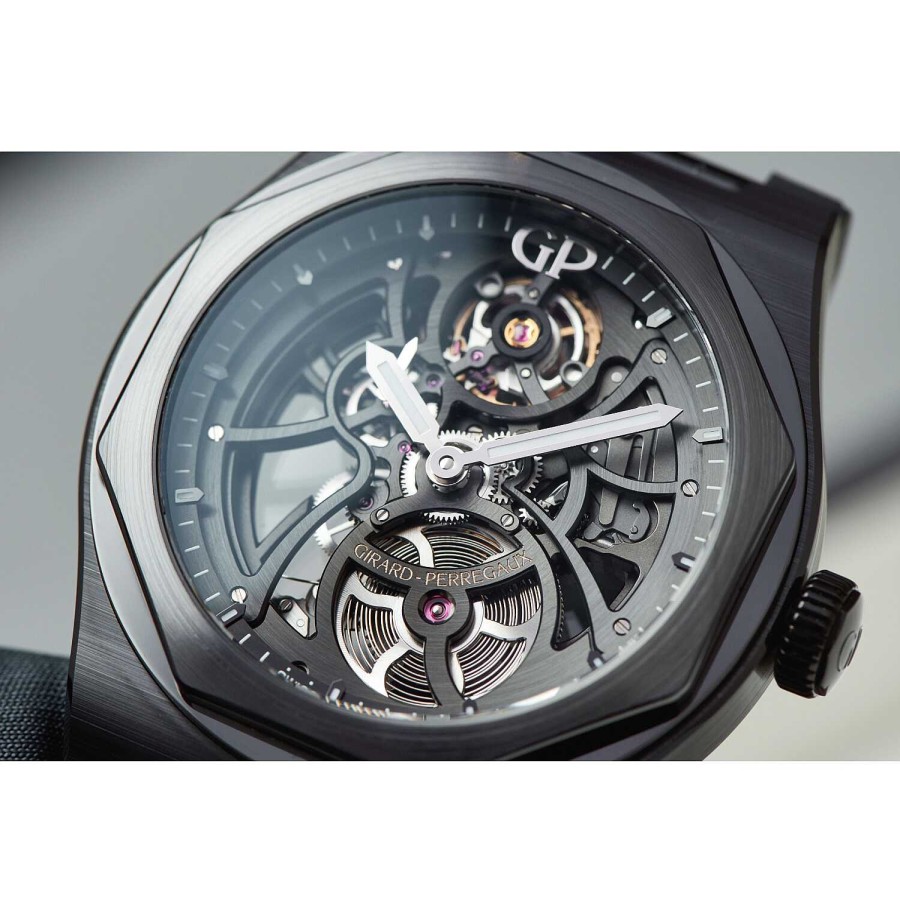 Montre Girard-Perregaux Laureato Skeleton Ceramic | Girard-Perregaux New