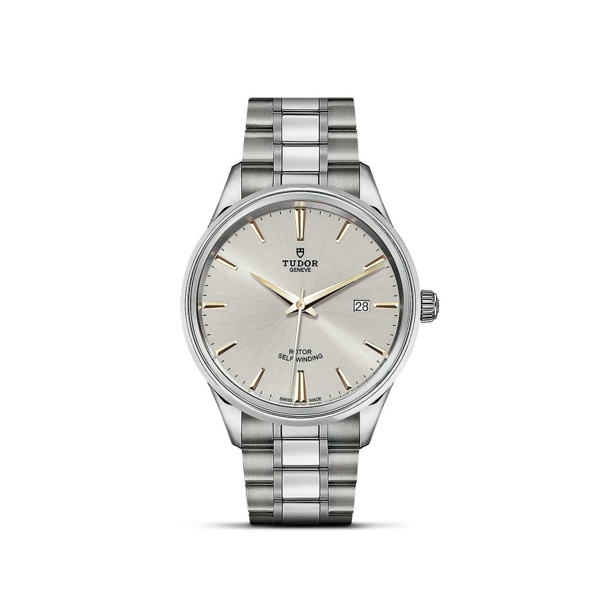 Montre Tudor Style Bo Tier En Acier 41 Mm, Cadran Argent | TUDOR New