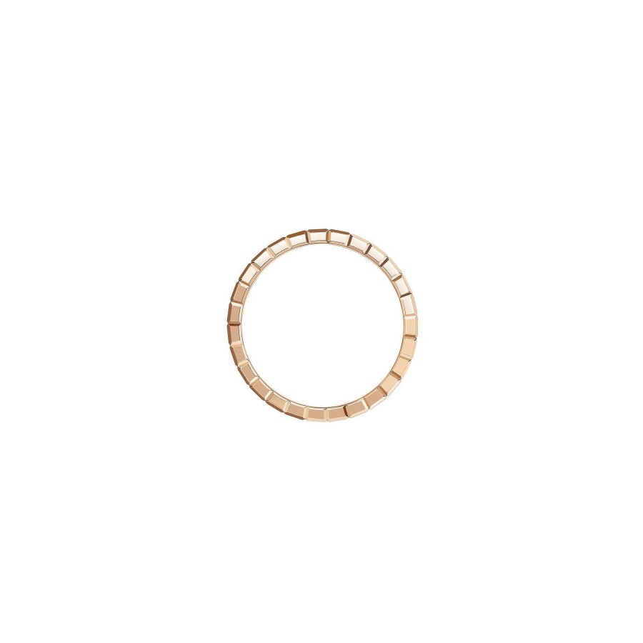 Bague Chopard Ice Cube En Or Rose Et Diamants, Taille 52 | Chopard Wholesale