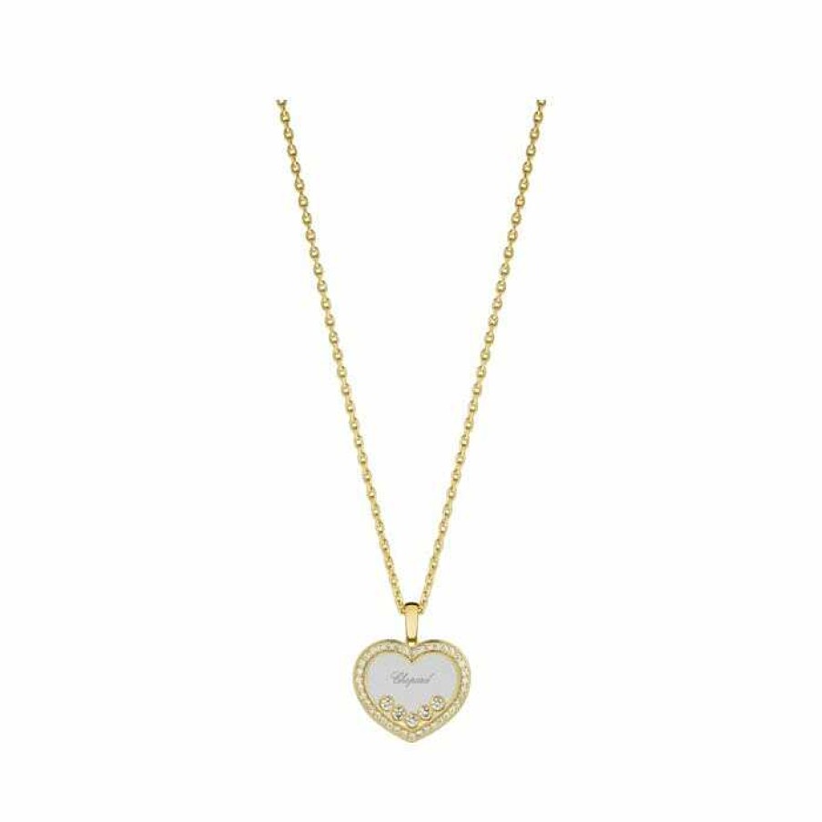 Pendentif Chopard Happy Diamonds En Or Jaune Et Diamants | Chopard Best