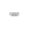 Bague Trilogy De Diamants En Or Blanc | Dubail New