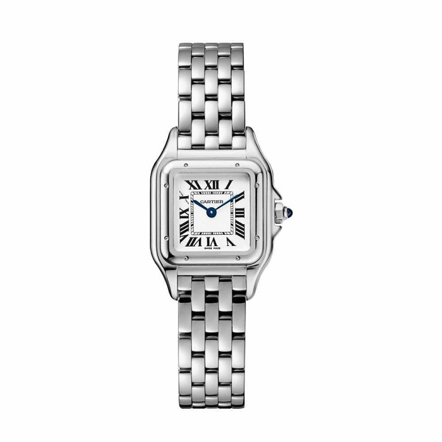 Montre Panth Re De Cartier Pm Petit Mod Le, Mouvement Quartz, Acier | Cartier Wholesale