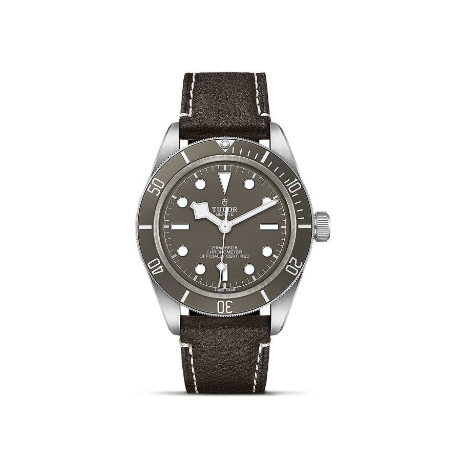 Montre Tudor Black Bay Fifty-Eight Bo Tier En Argent 39 Mm, Bracelet En Cuir Brun | TUDOR Hot