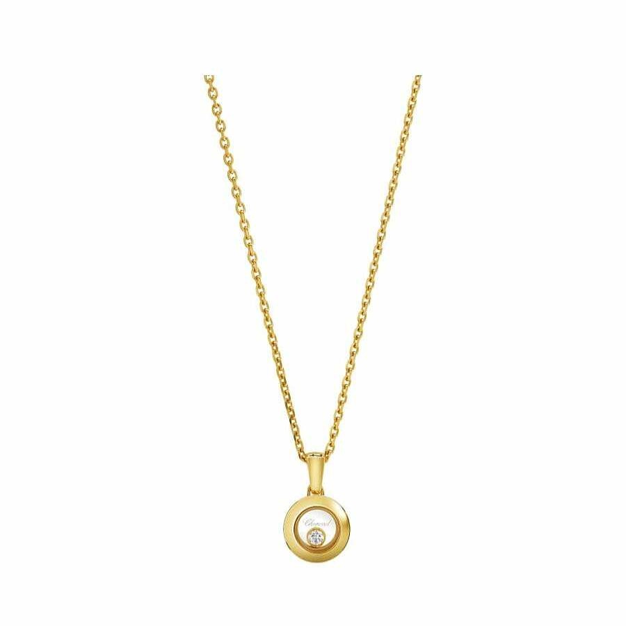 Pendentif Chopard Happy Diamonds En Or Jaune Et Diamant | Chopard New