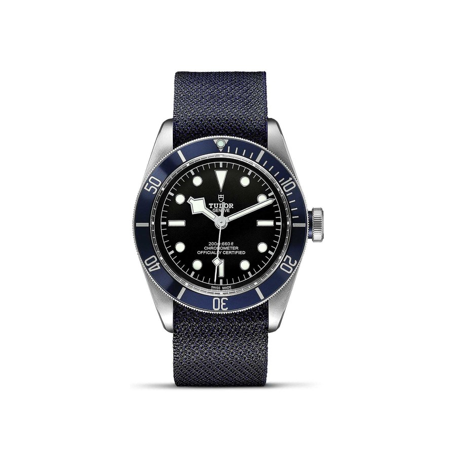 Montre Tudor Black Bay Bo Tier En Acier 41 Mm, Bracelet En Tissu Bleu | TUDOR Wholesale