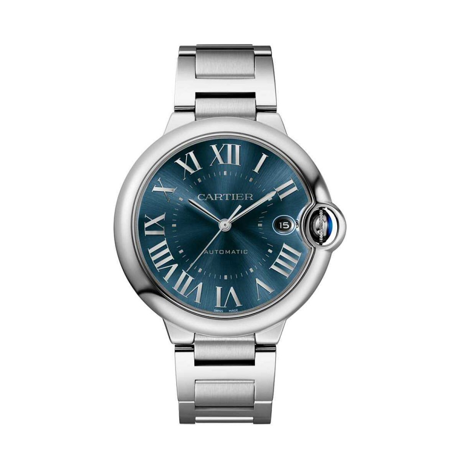 Montre Ballon Bleu De Cartier 40Mm, Mouvement Automatique, Acier | Cartier New