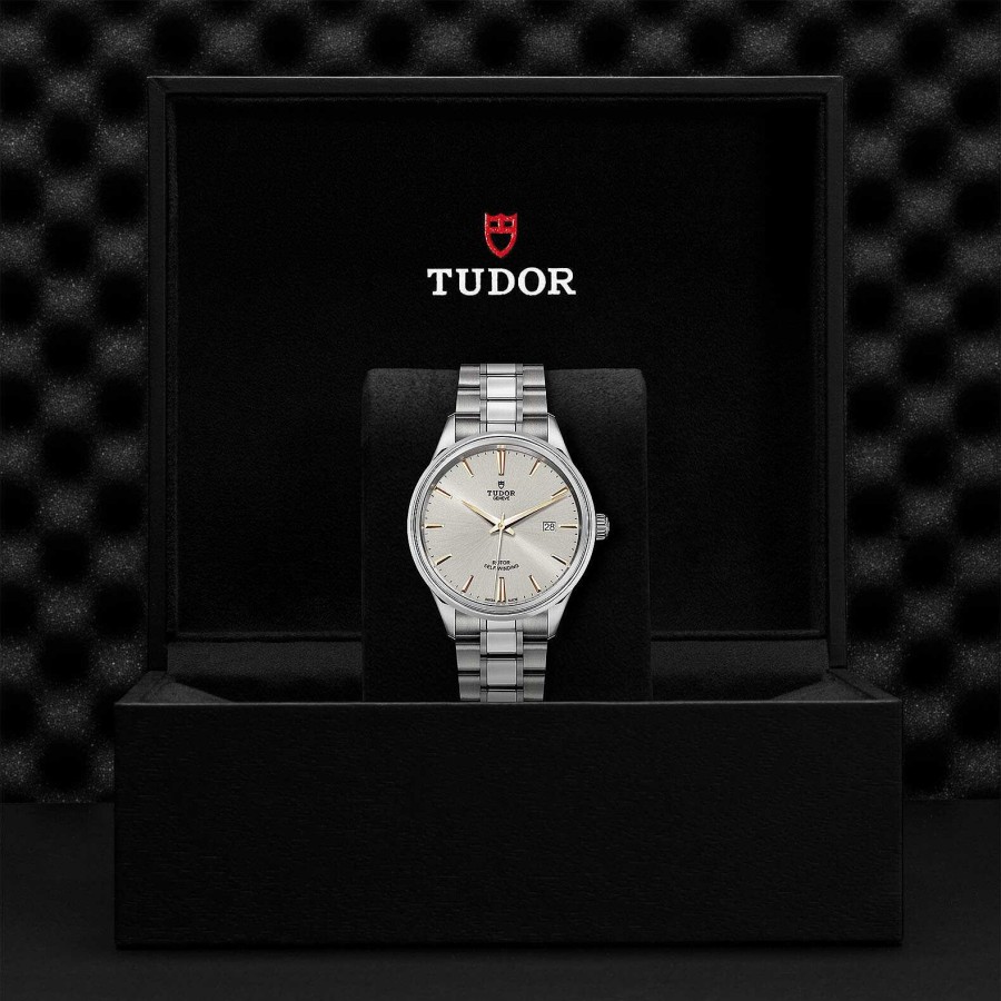 Montre Tudor Style Bo Tier En Acier 41 Mm, Cadran Argent | TUDOR New