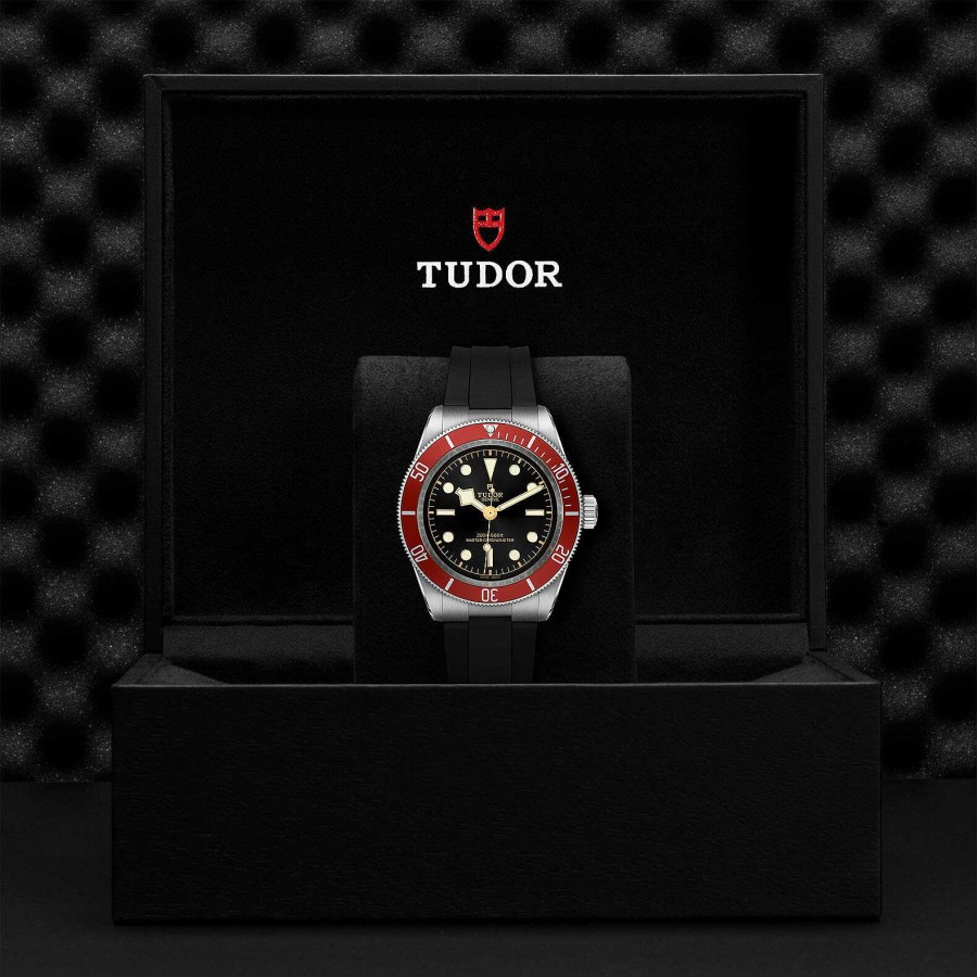 Montre Tudor Black Bay Bo Tier En Acier, 41 Mm, Bracelet En Caoutchouc Noir | TUDOR Clearance