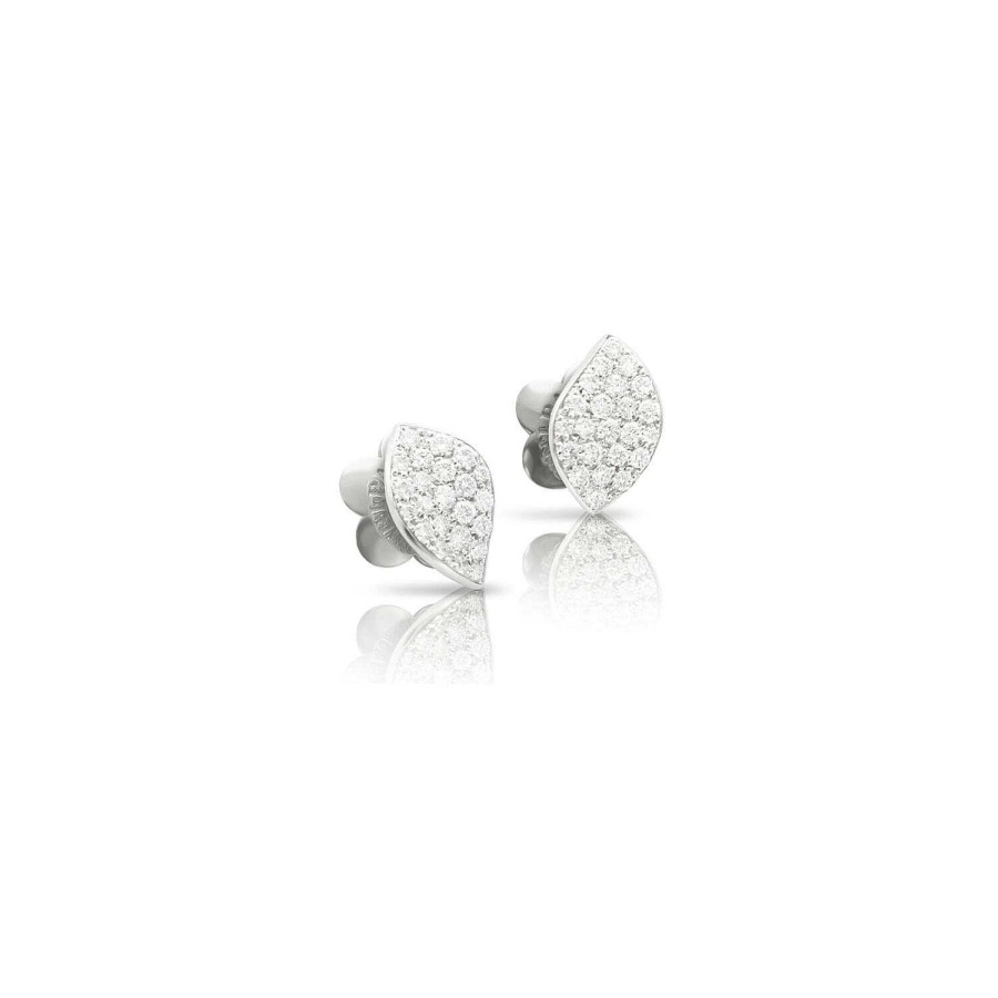 Boucles D'Oreilles Pasquale Bruni Petit Garden En Or Blanc Et Diamants | Pasquale Bruni New