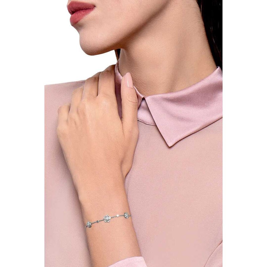 Bracelet Pasquale Bruni Figlia Dei Fiori En Or Blanc Et Diamants | Pasquale Bruni Hot