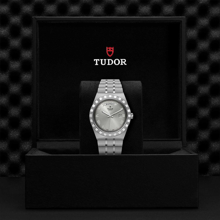 Montre Tudor Royal Bo Tier En Acier 41 Mm, Cadran Argent | TUDOR Best