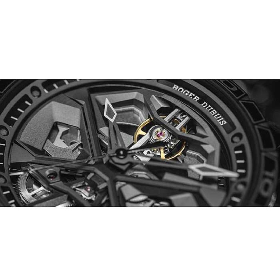 Montre Roger Dubuis Excalibur Spider Huracan Black Dlc Titanium 45Mm | Roger Dubuis Best