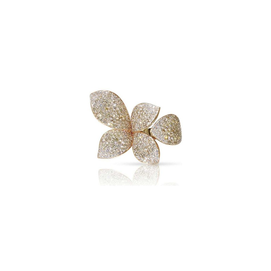 Bague Pasquale Bruni Giardini Segreti En Or Rose Et Diamants | Pasquale Bruni New