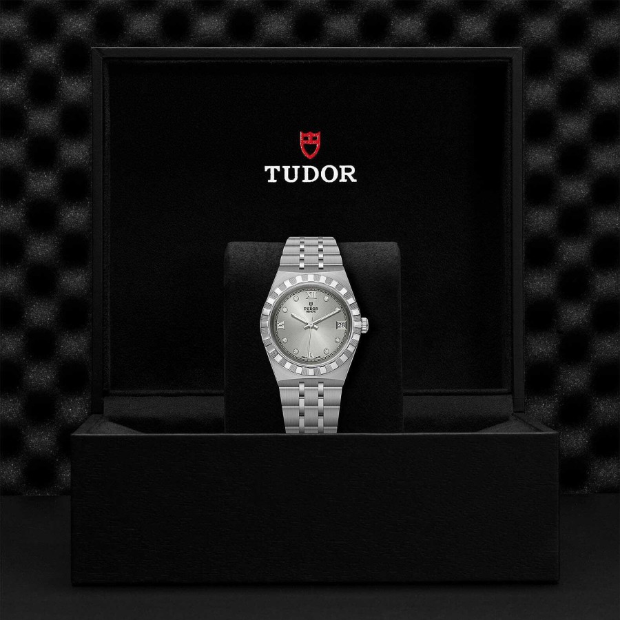 Montre Tudor Royal Bo Tier En Acier 34 Mm, Cadran Serti De Diamants | TUDOR Wholesale