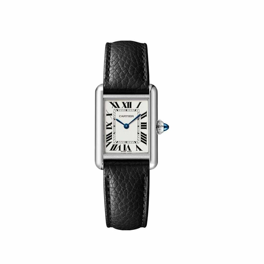 Montre Tank Must Petit Mod Le, Mouvement Quartz, Acier, Cuir | Cartier Hot