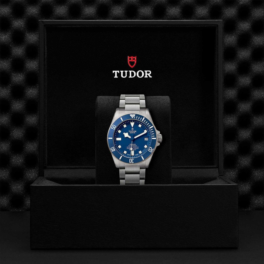 Montre Tudor Pelagos Disque Bleu Mat En C Ramique, Bracelet En Titane | TUDOR Clearance