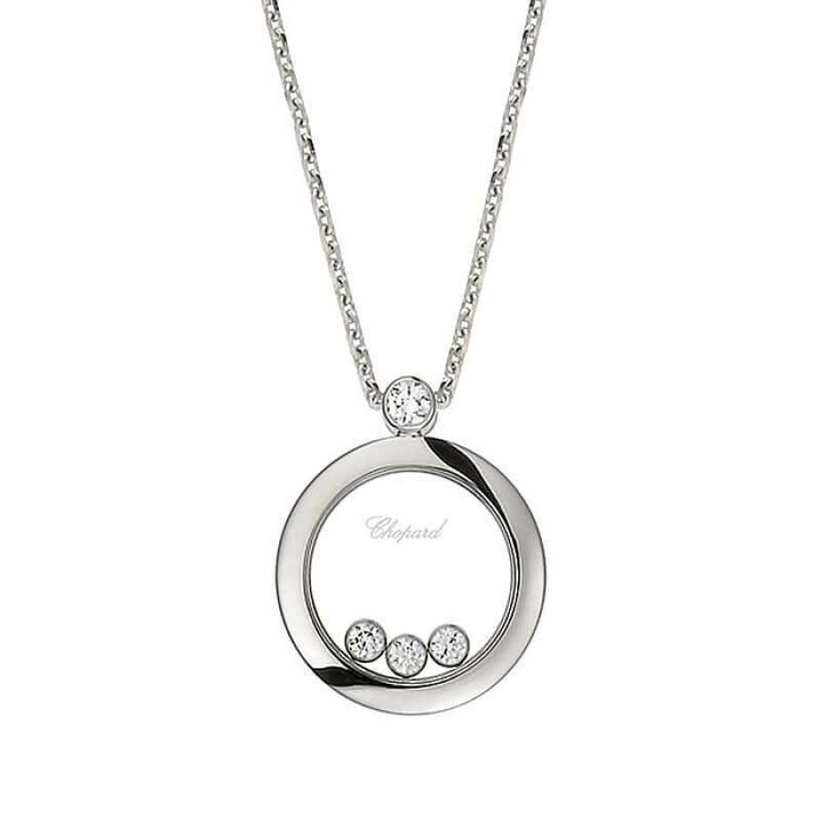 Pendentif Chopard Happy Diamonds Icons En Or Blanc Et Diamants | Chopard Clearance