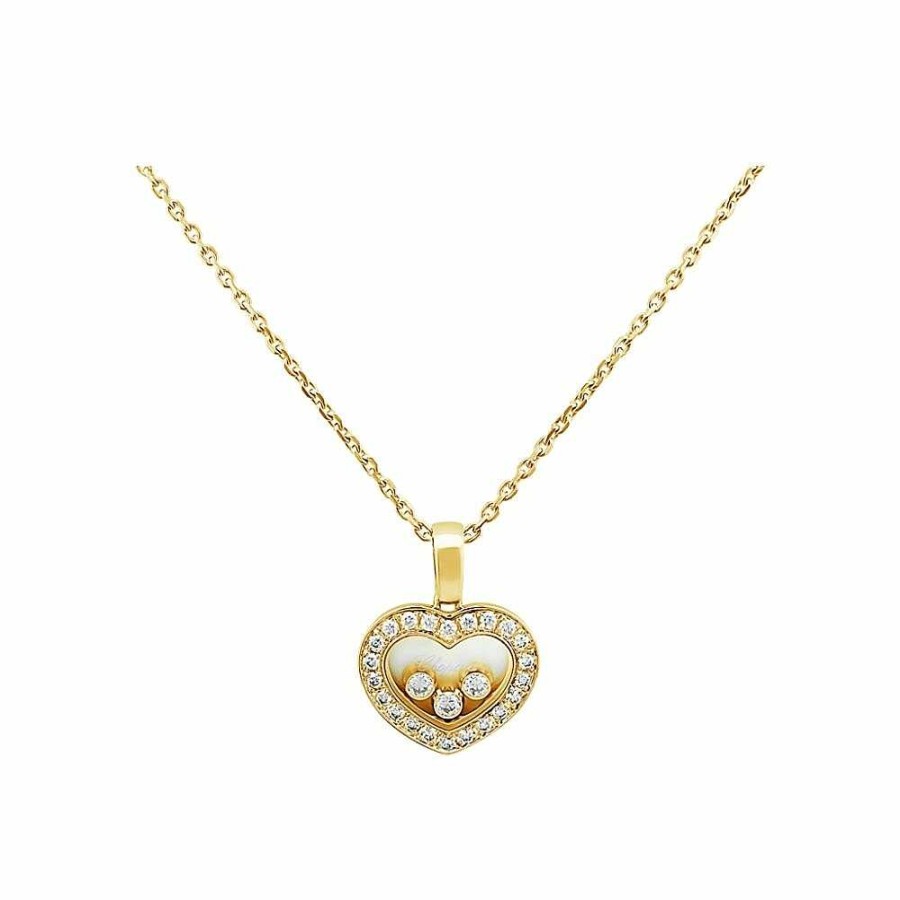 Pendentif Chopard Happy Diamonds En Or Jaune Et Diamants | Chopard Clearance