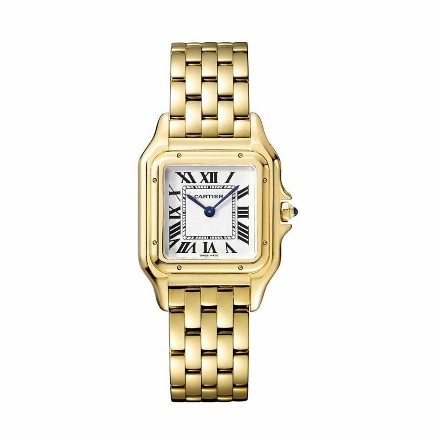 Montre Panth Re De Cartier Moyen Mod Le, Mouvement Quartz, Or Jaune | Cartier New