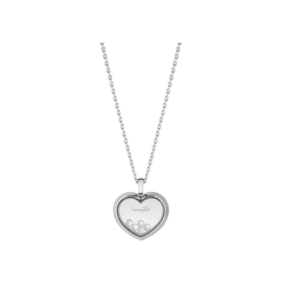 Pendentif Chopard Happy Diamonds En Or Blanc Et Diamants | Chopard Wholesale