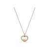 Pendentif Chopard Happy Diamonds En Or Rose Et Diamants | Chopard Clearance