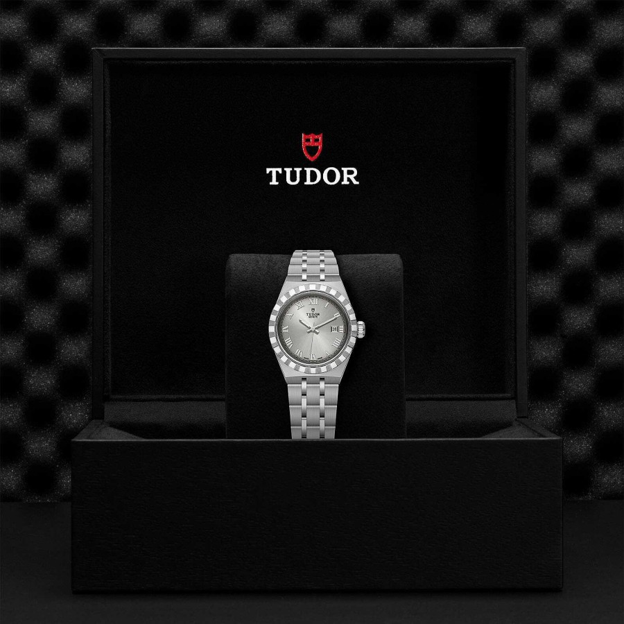 Montre Tudor Royal Bo Tier En Acier 28 Mm, Cadran Argent | TUDOR Online