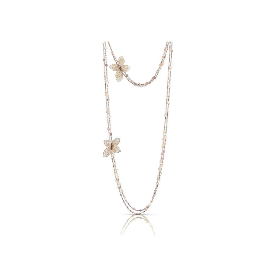 Collier Pasquale Bruni Giardini Segreti En Or Rose, Diamants Et Diamants Bruns | Pasquale Bruni Clearance