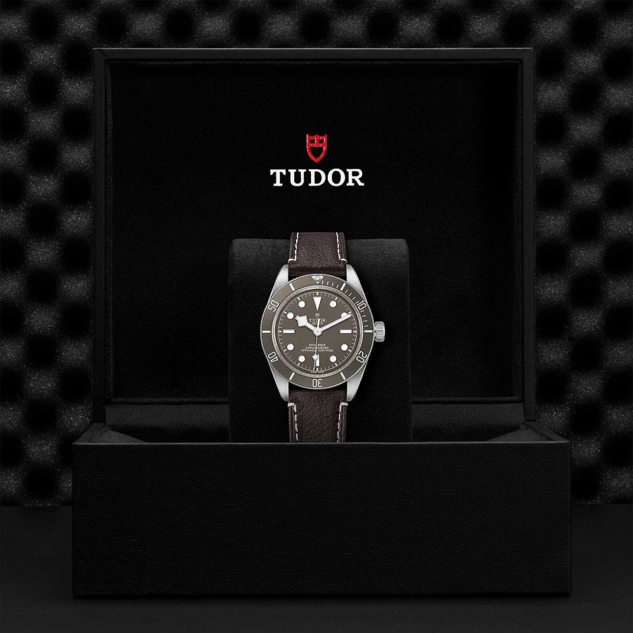 Montre Tudor Black Bay Fifty-Eight Bo Tier En Argent 39 Mm, Bracelet En Cuir Brun | TUDOR Hot