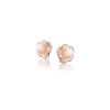 Boucles D'Oreilles Pasquale Bruni Bon Ton En Or Rose, Quartz Rose Et Diamants | Pasquale Bruni Best