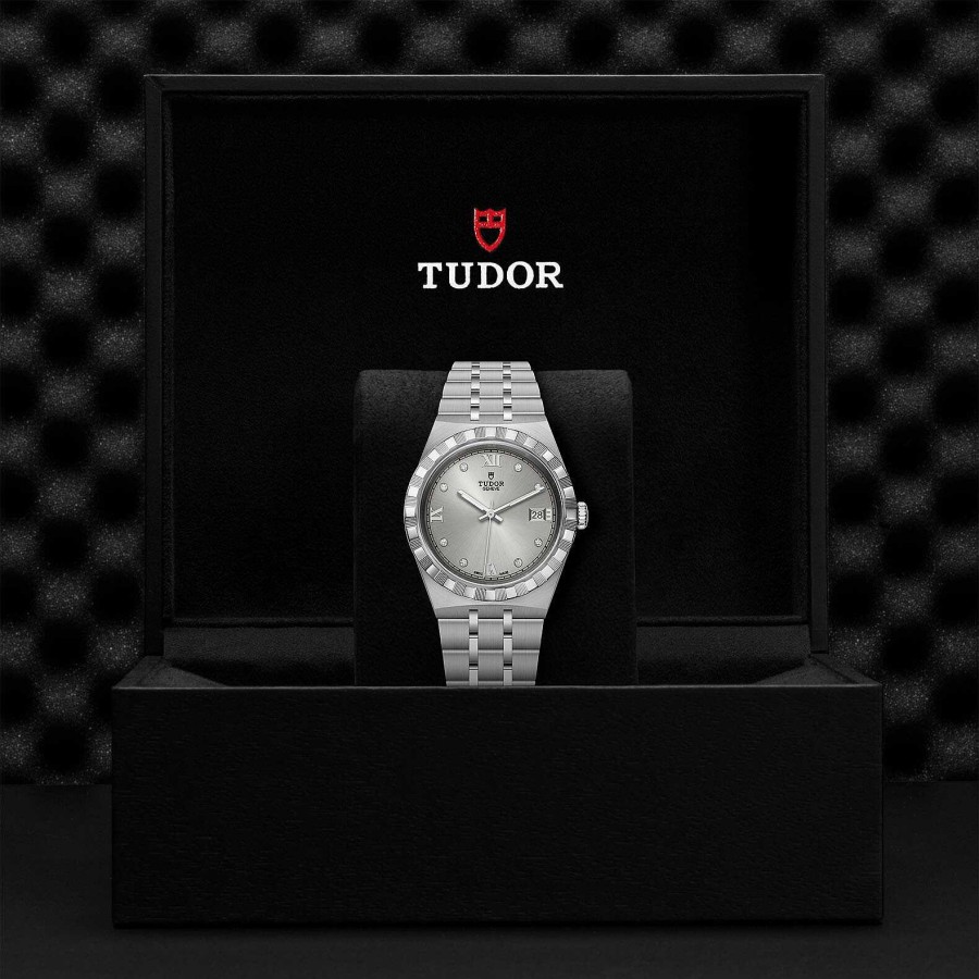 Montre Tudor Royal Bo Tier En Acier 38 Mm, Cadran Serti De Diamants | TUDOR Wholesale