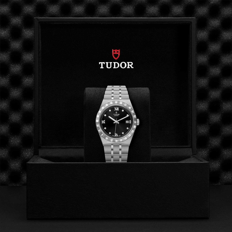 Montre Tudor Royal Bo Tier En Acier 38 Mm, Cadran Serti De Diamants | TUDOR Best