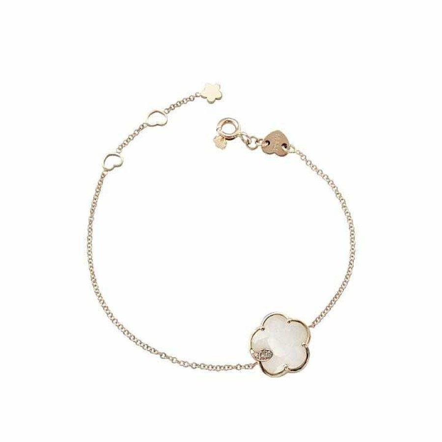 Bracelet Pasquale Bruni Petit Joli' En Or Rose, Agate Blanche Et Diamants Blancs | Pasquale Bruni Clearance