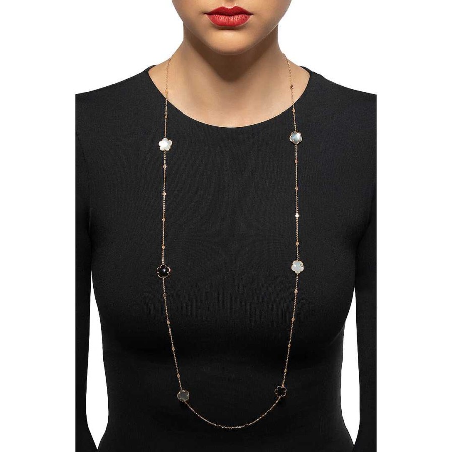 Collier Pasquale Bruni Bouquet Lunaire En Or Rose Et Diamants | Pasquale Bruni Best