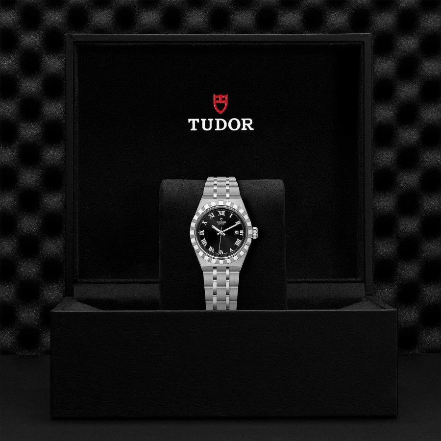 Montre Tudor Royal Bo Tier En Acier 28 Mm, Cadran Noir | TUDOR Best