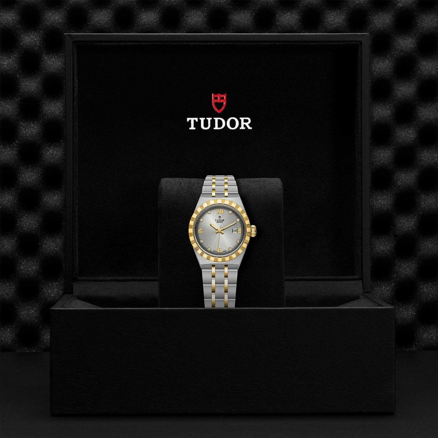 Montre Tudor Royal Bo Tier En Acier 28 Mm, Cadran Serti De Diamants | TUDOR Clearance