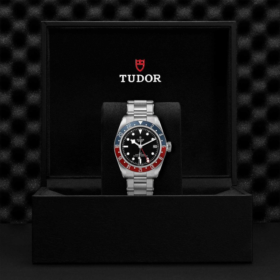 Montre Tudor Black Bay Gmt Bo Tier En Acier 41 Mm, Bracelet En Acier | TUDOR Hot