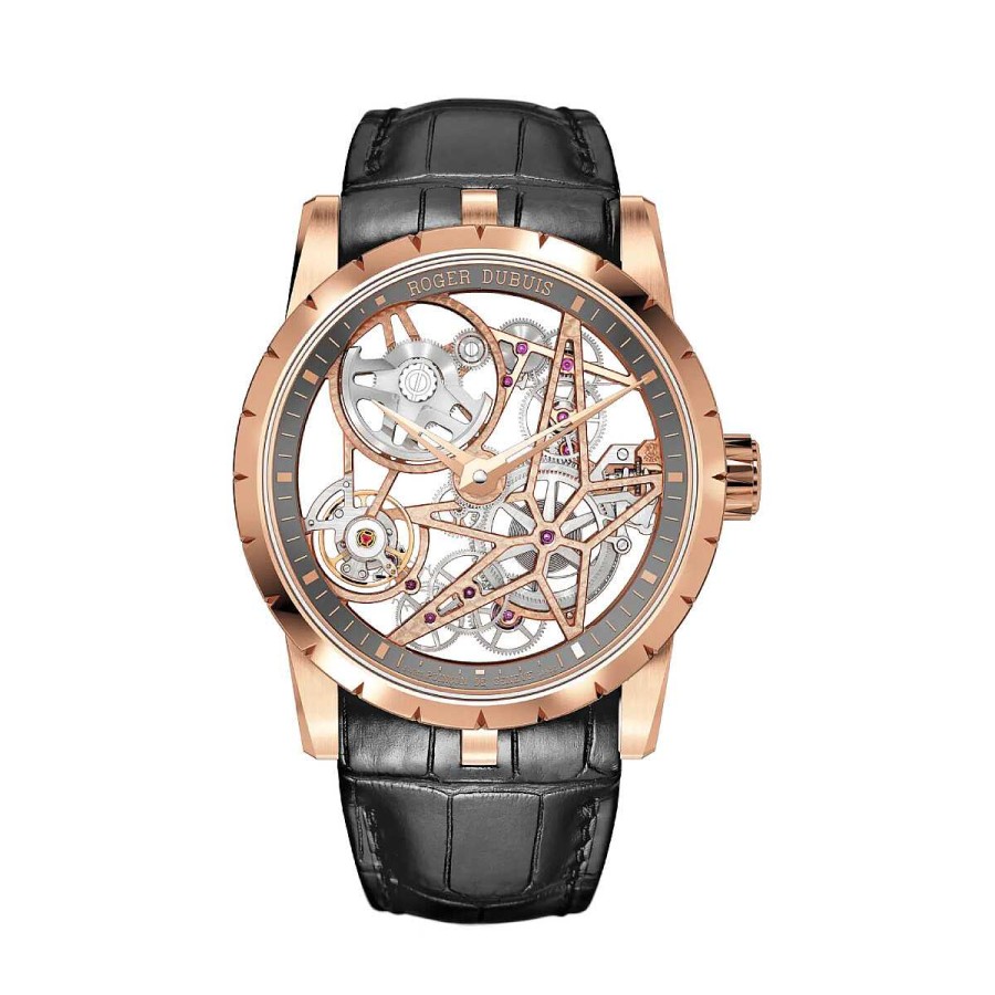 Montre Roger Dubuis Excalibur Pink Gold 42Mm | Roger Dubuis New