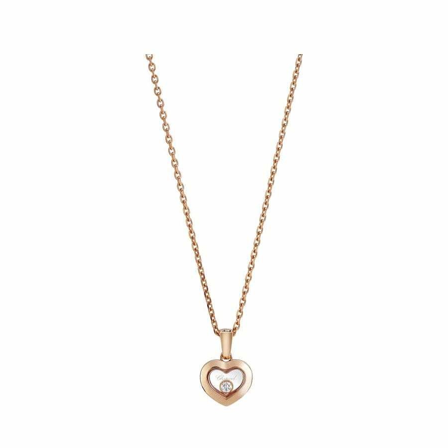 Pendentif Chopard Happy Diamonds Icons En Or Rose Et Diamant | Chopard New